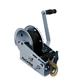 Лебёдка ручная барабанная, 0,55 т. с текстильной лентой 10 м.